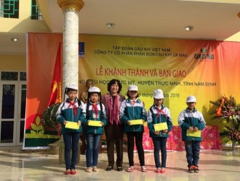 PVCFC xây trường mới cho trẻ em nghèo