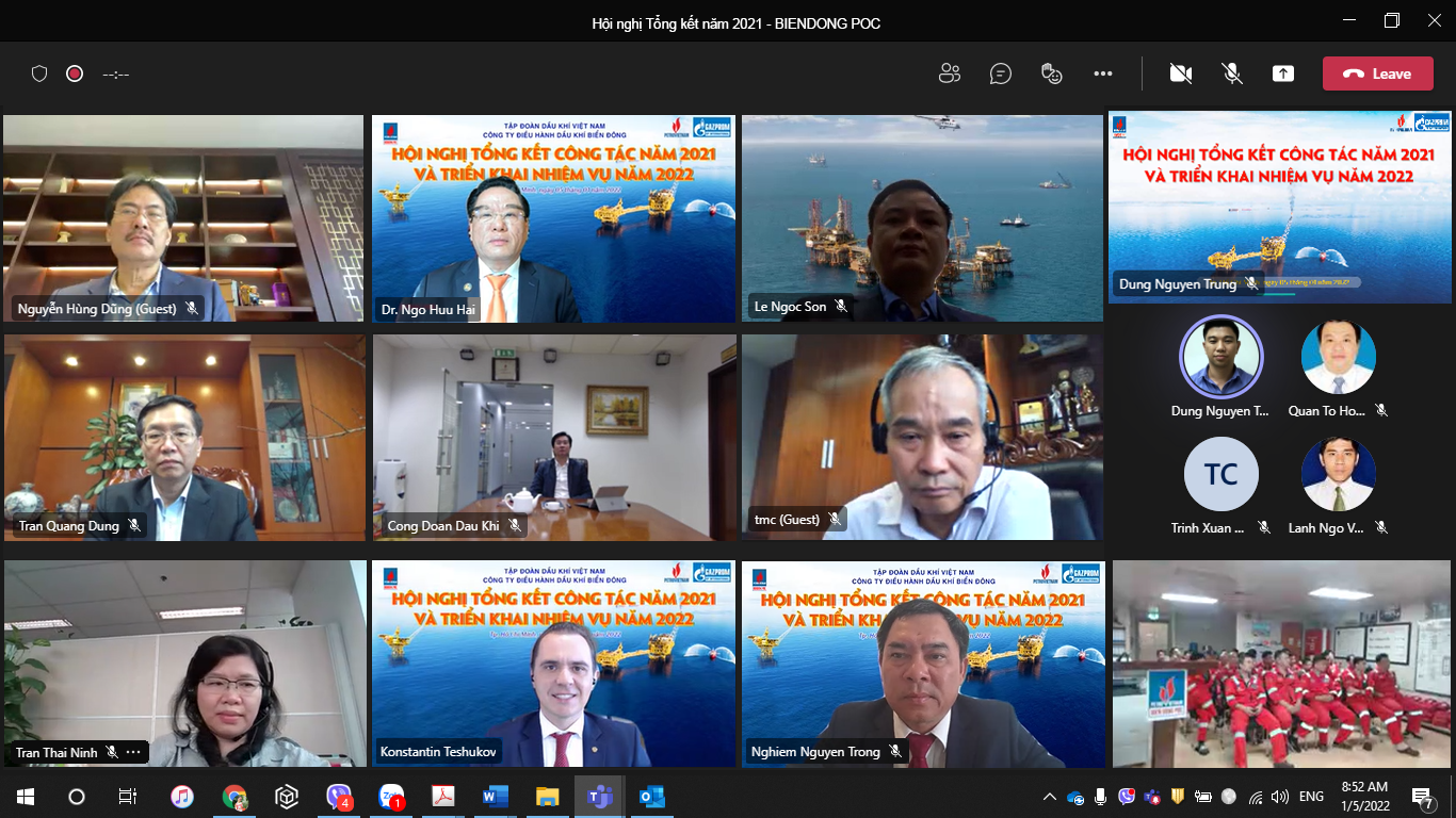 1 - Hội nghị Tổng kết năm 2021