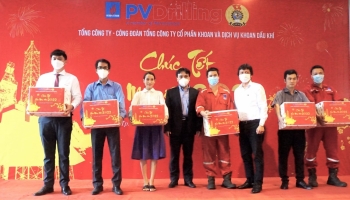 Công đoàn PV Drilling chăm lo tết cho người lao động xuân Nhâm Dần 2022