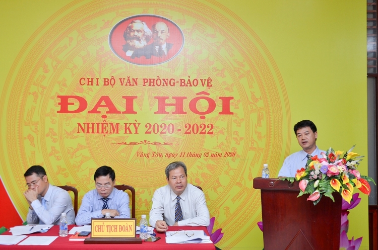 vietsovpetro dai hoi chi bo van phong bao ve nhiem ky 2020 2022