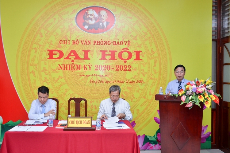 vietsovpetro dai hoi chi bo van phong bao ve nhiem ky 2020 2022