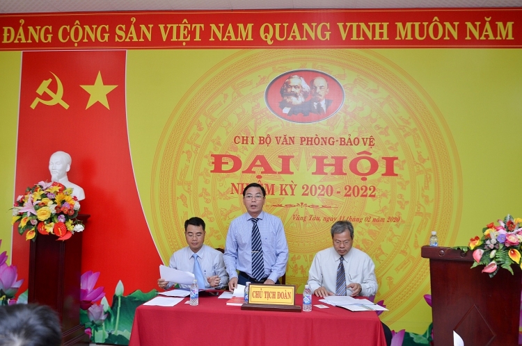 vietsovpetro dai hoi chi bo van phong bao ve nhiem ky 2020 2022