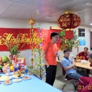 Lần đầu đón Tết trên giàn