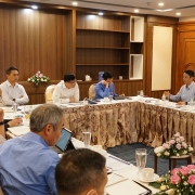 Tổng Giám đốc Petrovietnam Lê Mạnh Hùng làm việc với Cửu Long JOC về triển khai kế hoạch SXKD năm 2022
