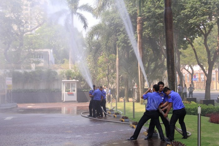 dien tap pccc tai petrovietnam tower