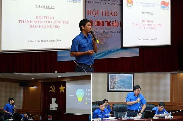 thanh nien vietsovpetro voi cong tac dao tao noi bo