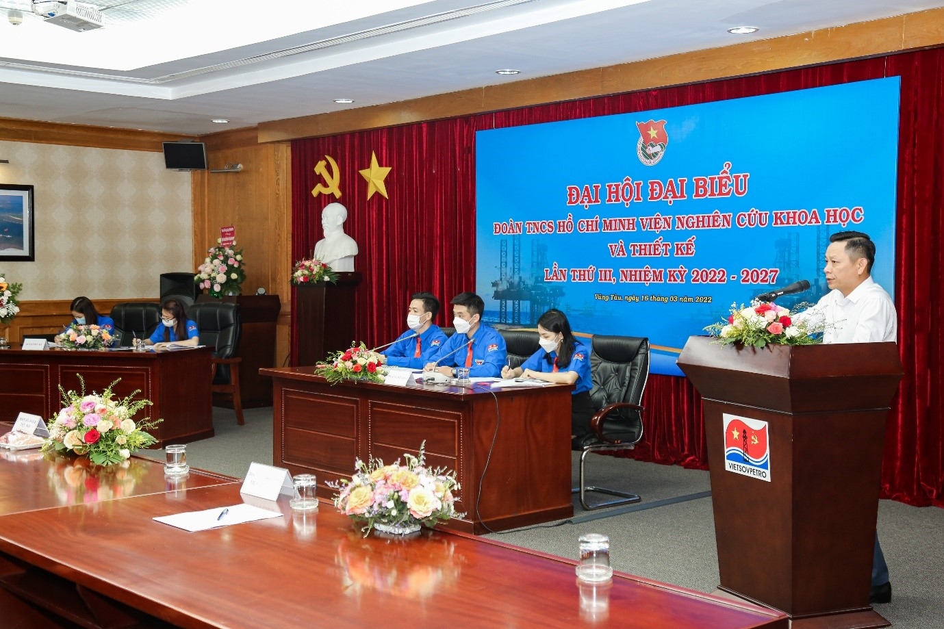 Đại hội đại biểu Đoàn cơ sở Viện NCKH&TK lần thứ III, nhiệm kỳ 2022-2027