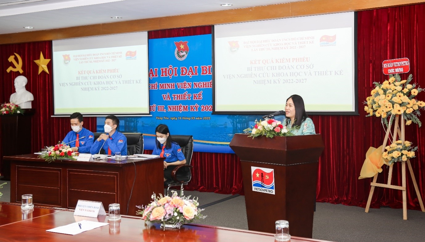 Đại hội đại biểu Đoàn cơ sở Viện NCKH&TK lần thứ III, nhiệm kỳ 2022-2027