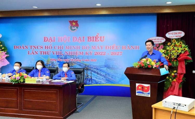 Đoàn cơ sở Bộ máy điều hành Vietsovpetro: Xứng đáng với vai trò xung kích, tiên phong Đoàn cơ sở Bộ máy điều hành Vietsovpetro: Xứng đáng với vai trò xung kích, tiên phong