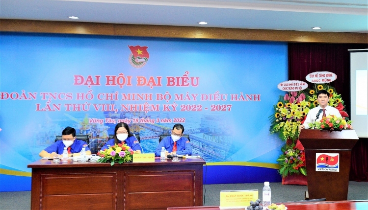 Đoàn cơ sở Bộ máy điều hành Vietsovpetro: Xứng đáng với vai trò xung kích, tiên phong Đoàn cơ sở Bộ máy điều hành Vietsovpetro: Xứng đáng với vai trò xung kích, tiên phong