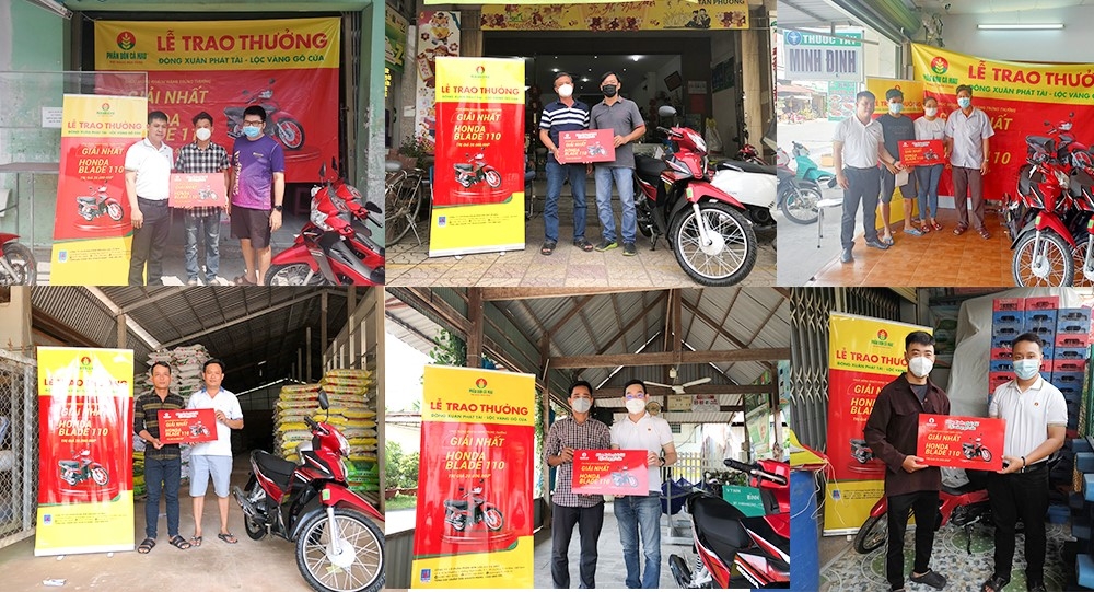 Phân bón Cà Mau tri ân khách hàng với chương trình Đông Xuân Phát Tài - Lộc Vàng Gõ Cửa