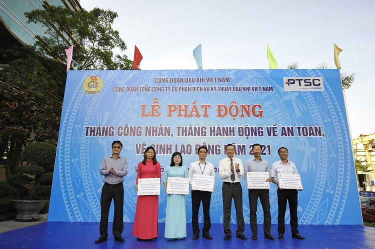Công đoàn PTSC phát động Tháng Công nhân năm 2021