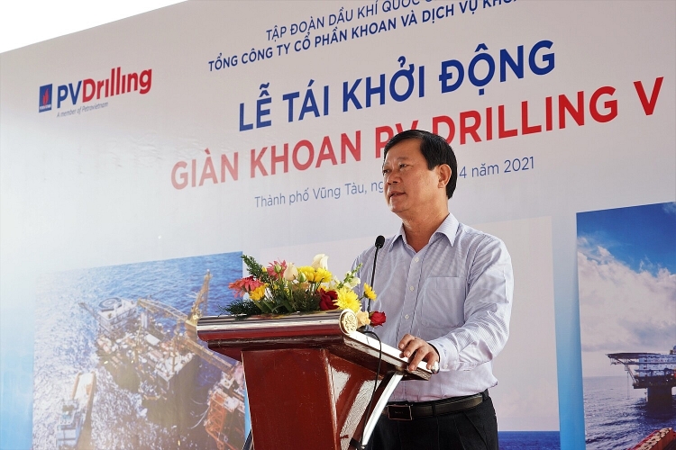 PV Drilling tái khởi động giàn khoan PV DRILLING V