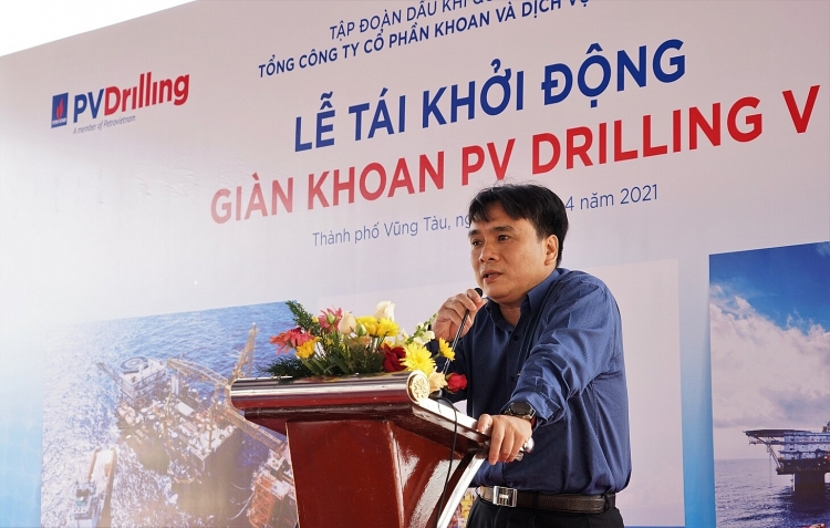 PV Drilling tái khởi động giàn khoan PV DRILLING V
