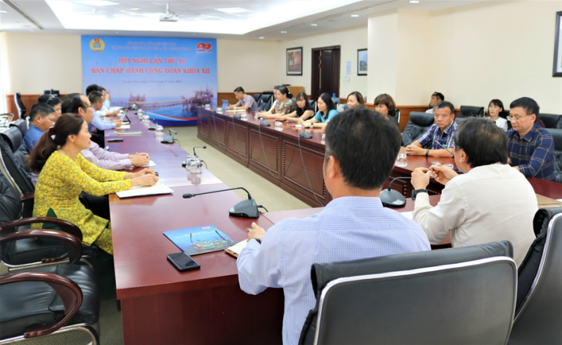 Ban Chấp hành Công đoàn Vietsovpetro tổ chức kỳ họp thứ 11 khóa XII