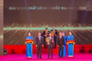 PTSC Thanh Hóa vinh dự đón nhận Giải Vàng Chất lượng quốc gia năm 2020