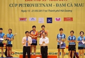 PETROSETCO thắng lớn tại Giải vô địch Bóng bàn toàn quốc