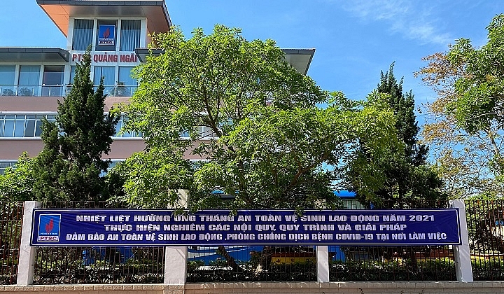 PTSC Quảng Ngãi ứng phó trước diễn biến mới của dịch COVID-19