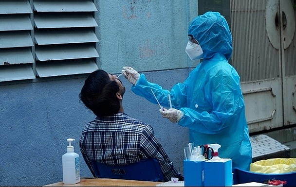 công tác truy vết sáng nay tại Quận 3