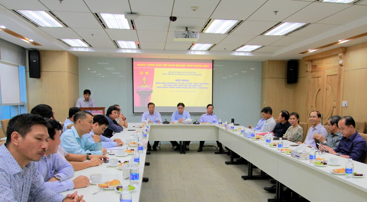 PV Drilling tổ chức Hội nghị học tập, quán triệt thực hiện các Kết luận, Quy định của Hội nghị Ban Chấp hành Trung ương Đảng lần thứ tư, khóa XIII