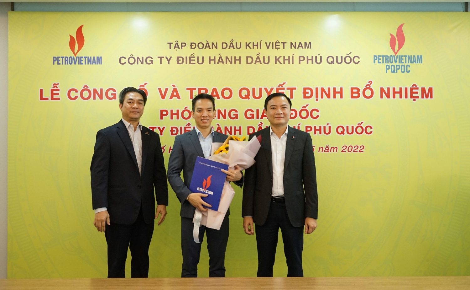 Công bố và trao quyết định bổ nhiệm Phó Tổng giám đốc Công ty Điều hành Dầu khí Phú Quốc