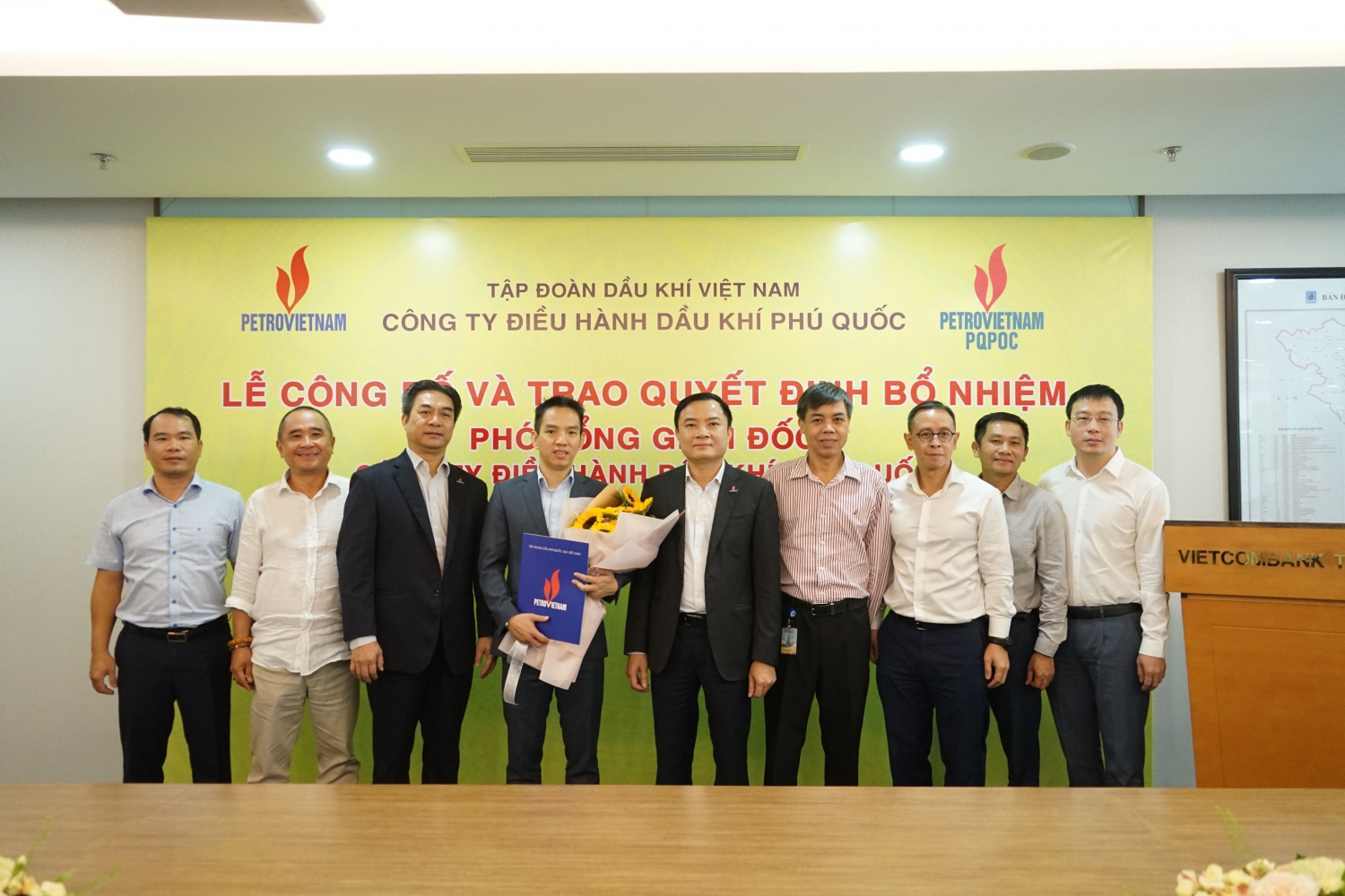 Công bố và trao quyết định bổ nhiệm Phó Tổng giám đốc Công ty Điều hành Dầu khí Phú Quốc