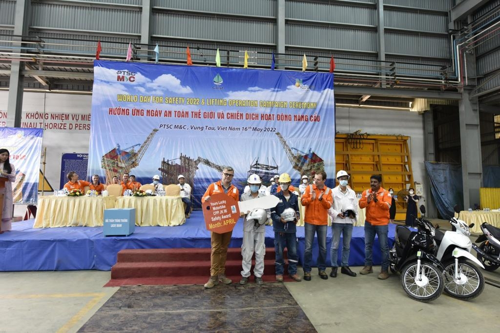 PTSC M&C hưởng ứng Ngày An toàn thế giới