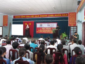 Tuyên truyền công tác an ninh an toàn các công trình dầu khí biển