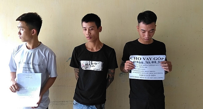 tien giang bat giu 3 doi tuong cho vay nang lai