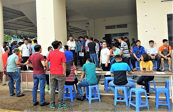 nguoi lao dong vietsovpetro huong ung chuong trinh hien mau nhan dao