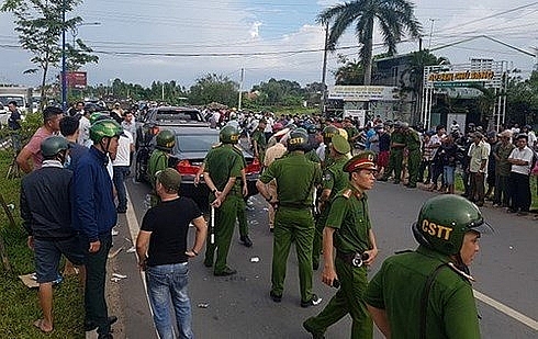 thong tin chinh thuc vu giang ho vay xe cho canh sat o dong nai