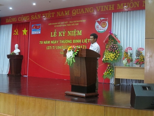 cac don vi vietsovpetro tiep tuc to chuc nhieu hoat dong den on dap nghia