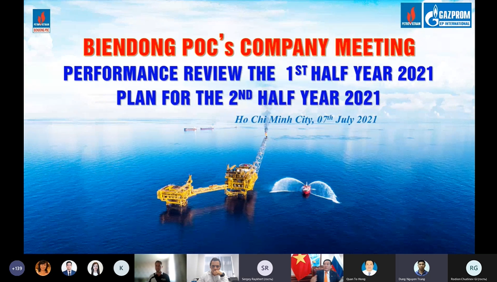 BIENDONG POC vượt mức hầu hết các chỉ tiêu kế hoạch 6 tháng đầu năm