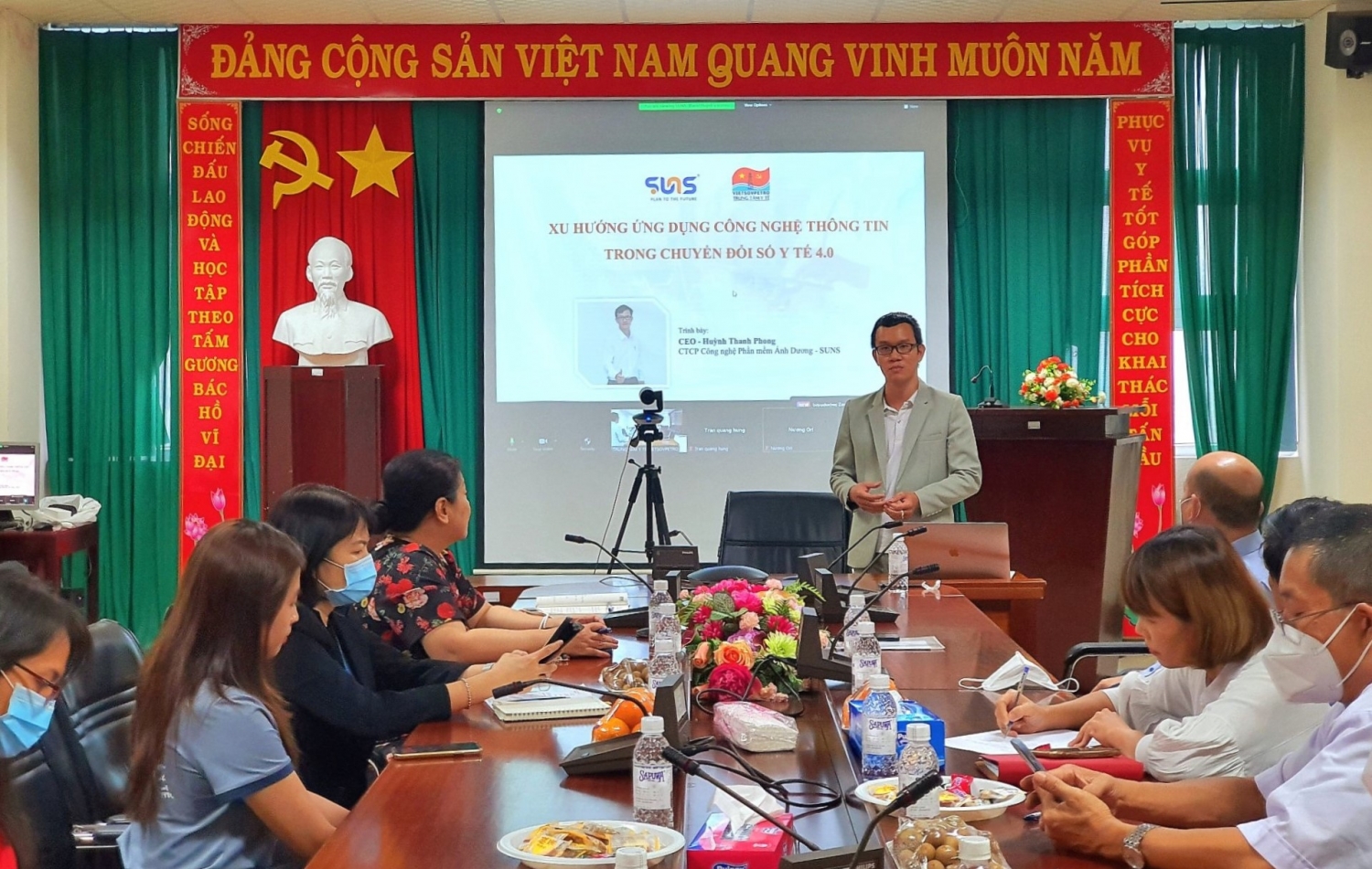 Trung tâm Y tế Vietsovpetro tổ chức Khóa học Quản lý vận hành an toàn bệnh viện thời hậu Covid-19