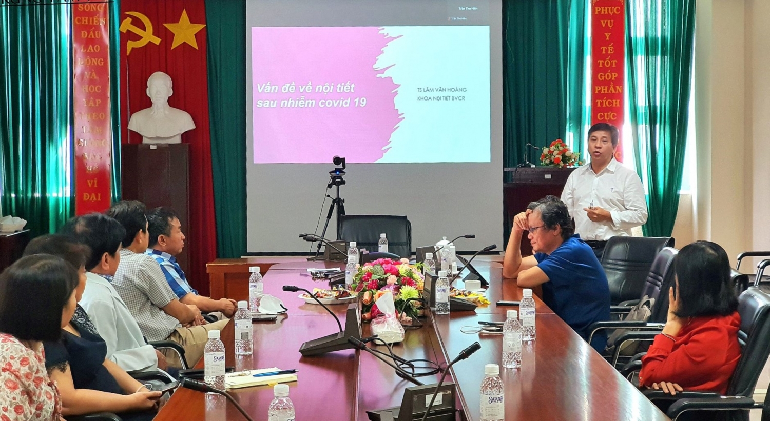 Trung tâm Y tế Vietsovpetro tổ chức Khóa học Quản lý vận hành an toàn bệnh viện thời hậu Covid-19