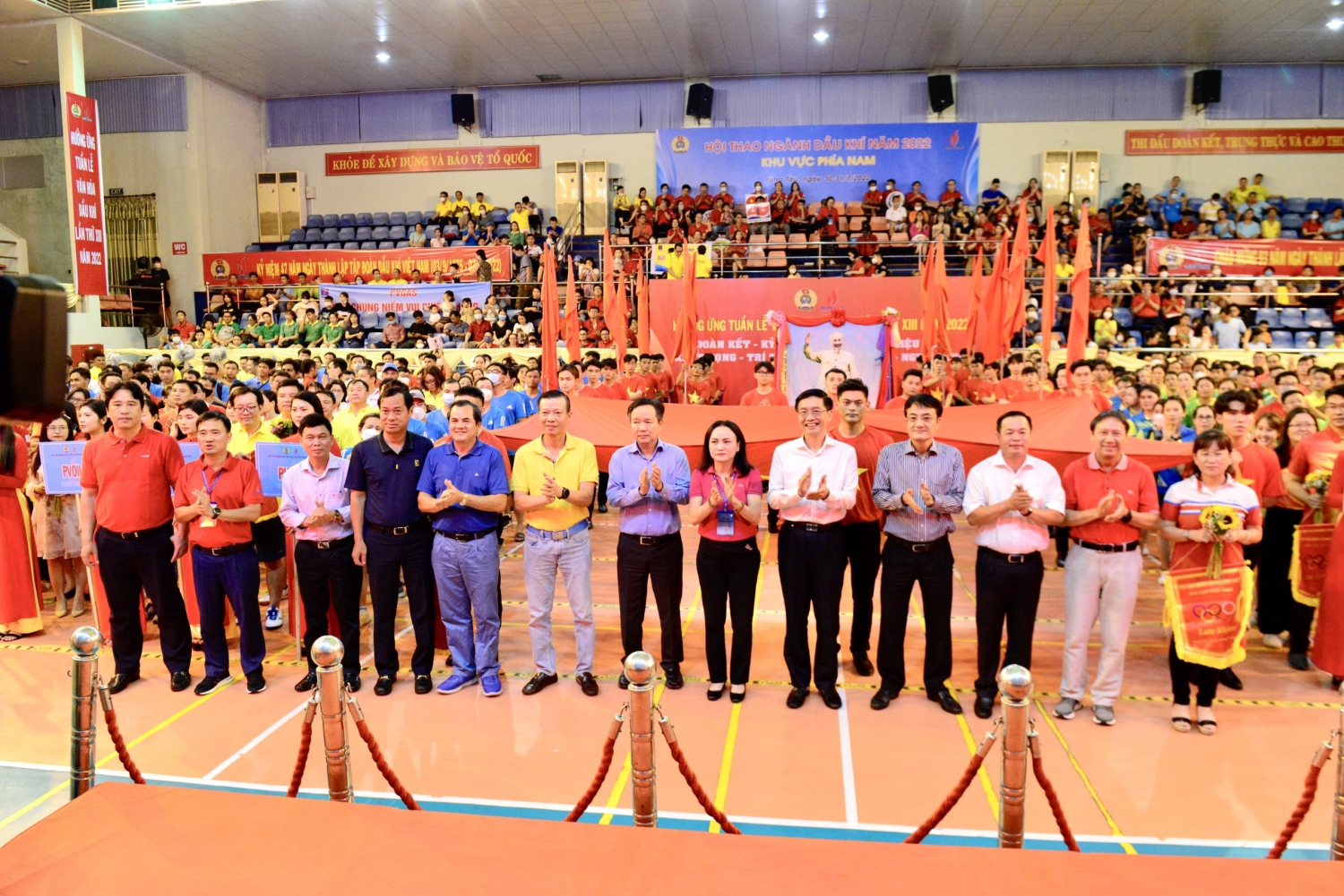 Khai mạc Hội thao ngành Dầu khí khu vực phía Nam năm 2022 Khai mạc Hội thao ngành Dầu khí khu vực phía Nam năm 2022