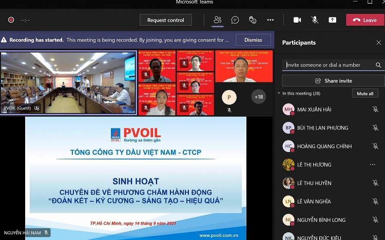 Chi bộ Tổ chức-An toàn tổ chức sinh hoạt điểm chuyên đề “Đoàn kết – Kỷ cương – Sáng tạo – Hiệu quả”
