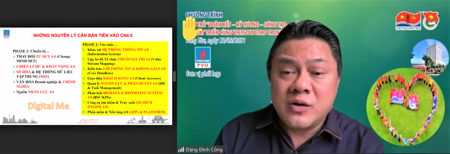 Tuổi trẻ Vietsovpetro Đoàn kết – Kỷ cương – Sáng tạo – Hiệu quả, phát triển cùng liên doanh trong bối cảnh mới