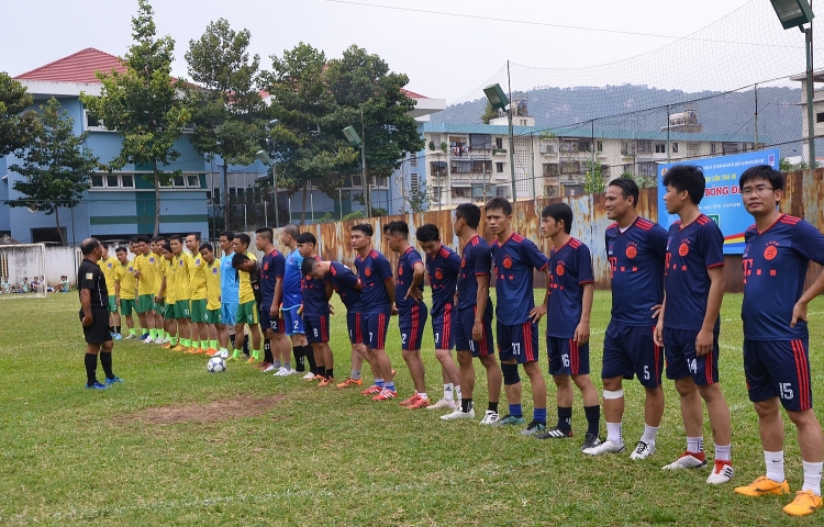 giai bong da nam hoi thao pv drilling 2019 khoi tranh