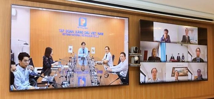 Lễ ký kết diễn ra theo hình thức trực tuyến