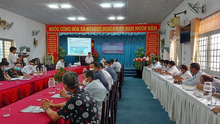 Hội thảo khởi động dự án “Chuyển đổi năng lượng và giảm thiểu biến đổi khí hậu ở Đồng bằng sông Cửu Long”  (Ảnh: AAV) .