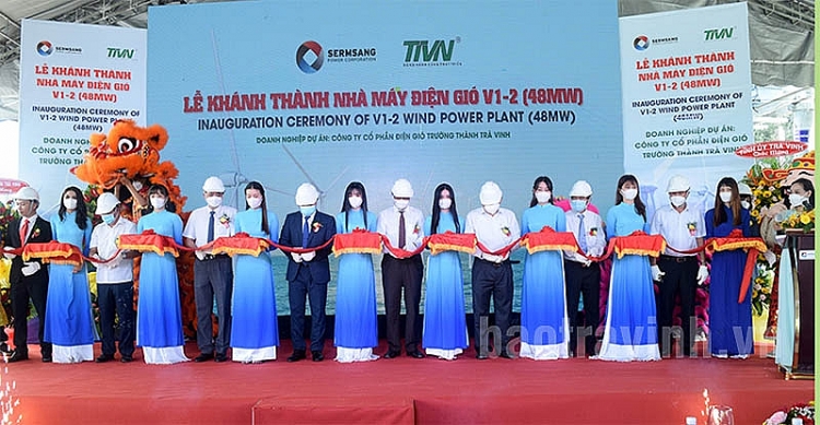 Lễ khánh thành Dự án điện gió V1-2