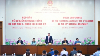 Ngày mai (20/10) khai mạc kỳ họp thứ 4, Quốc hội khóa XV