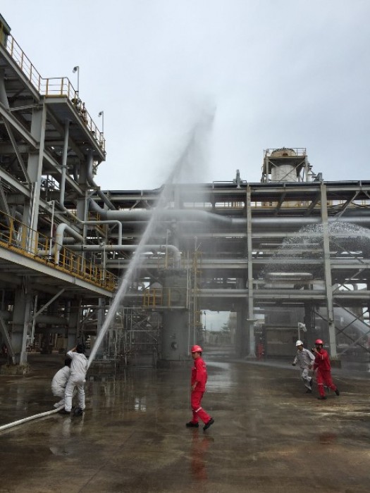 dien tap pccc tai nha may dam ca mau