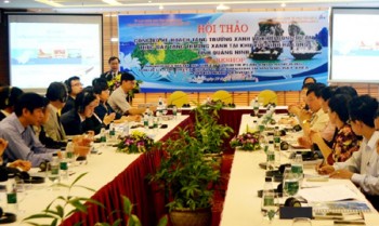 Thúc đẩy tăng trưởng xanh khu vực Vịnh Hạ Long