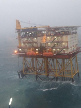 Ứng phó với bão số 9: Hoạt động sản xuất kinh doanh của Vietsovpetro vẫn diễn ra bình thường