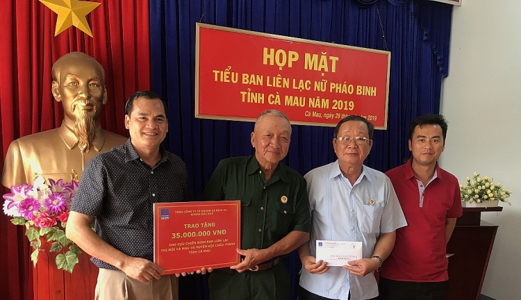 pv drilling to chuc hoat dong den on dap nghia tai tinh ca mau