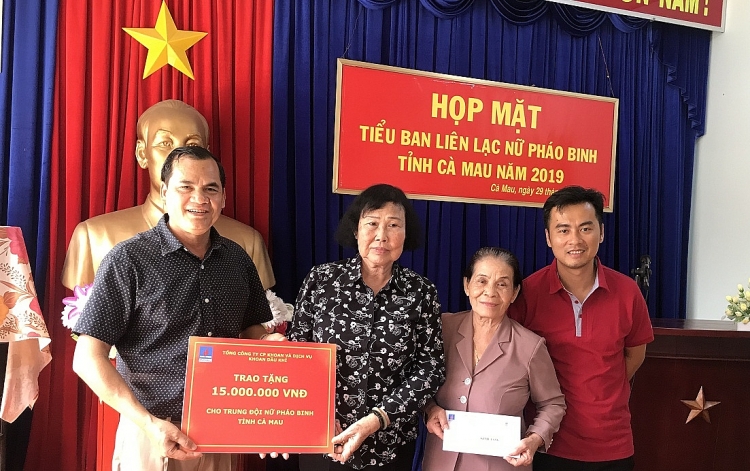 pv drilling to chuc hoat dong den on dap nghia tai tinh ca mau
