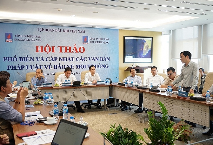 cac don vi dau khi cap nhat cac quy dinh phap luat moi ve moi truong