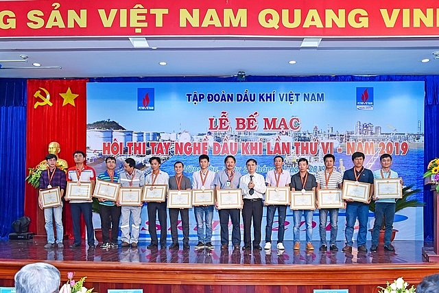 vietsovpetro giu vung vi tri top 3 hoi thi tay nghe dau khi lan thu vi